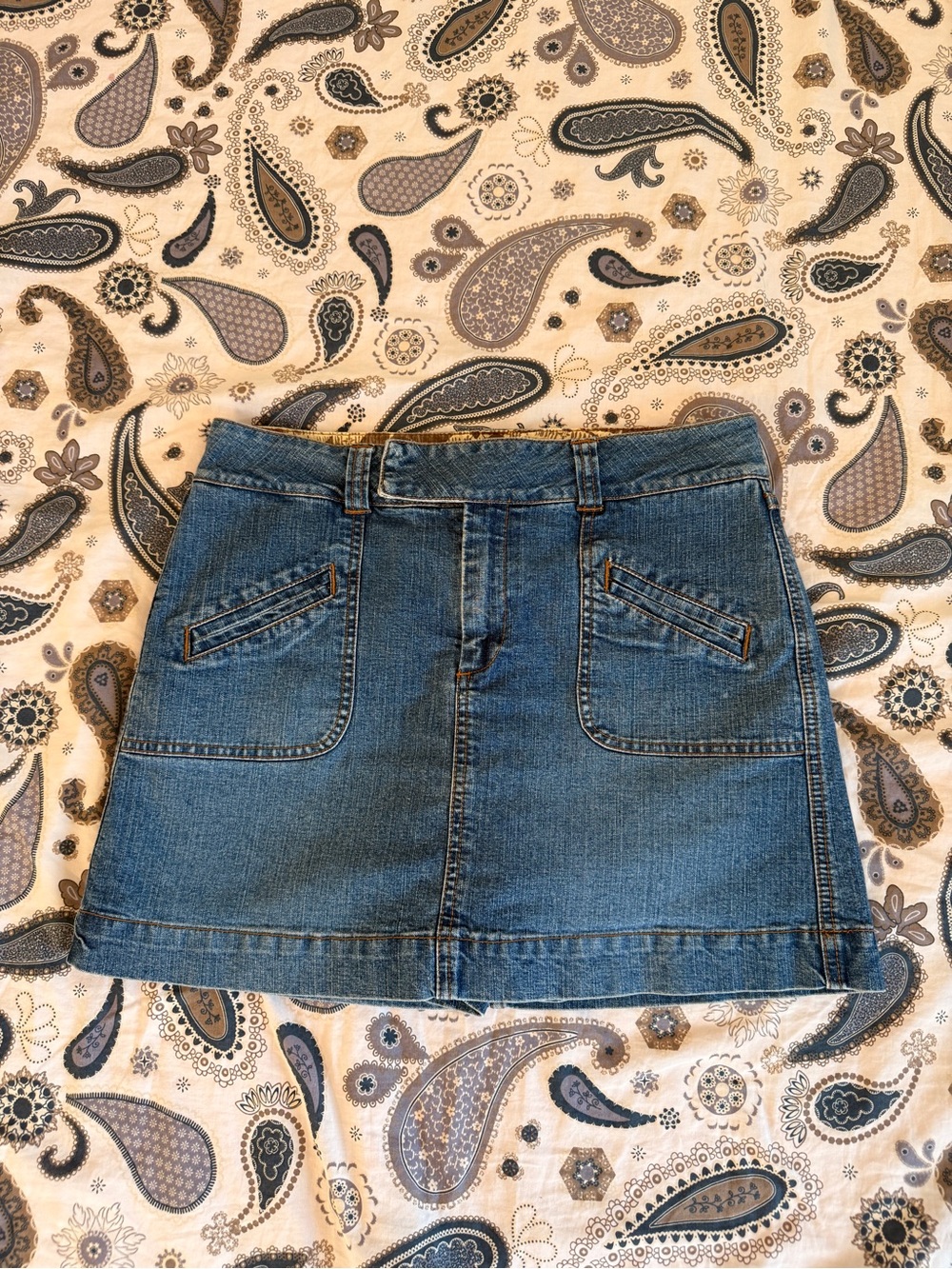 Vintage High Sierra denim skort